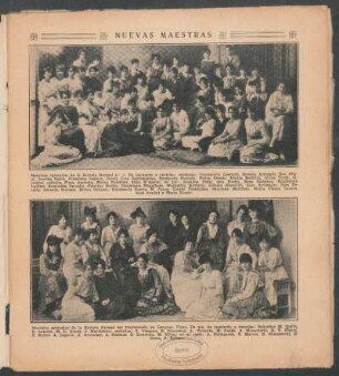 Nuevas maestras - [Fotografías]