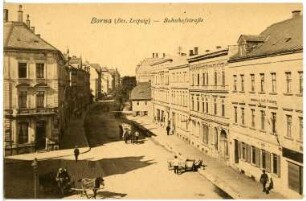 Borna. Bahnhofstraße