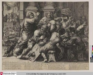 [Christus vertreibt die Geldwechsler aus dem Tempel; Christ Expelling Money Changers from the Temple]