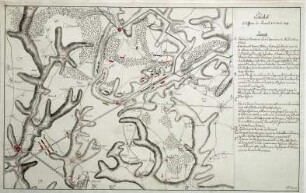 WHK 32 Krieg mit Frankreich 1792-1805: Plan des Gefechts bei Bremont, 17. April 1794