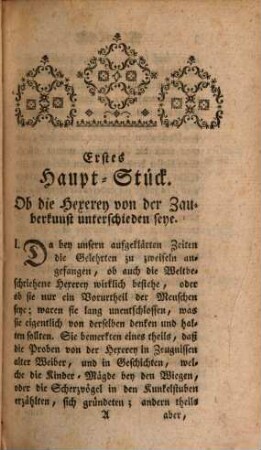 Die Nichtigkeit Der Hexerey und Zauberkunst