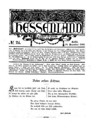 No. 24, 19. Dezember 1893