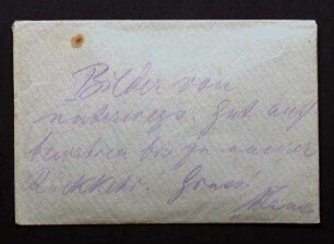 Umschlag mit Bildern von der Anreise nach Südamerika