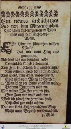 Ein newes andächtiges Lied…