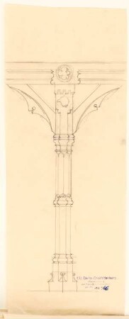 Uckermärkisches Museum, Prenzlau Umbau der Heilig-Geist-Kirche: Holzständer: Ansicht (Variante)
