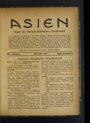 Deutsch-Asiatische Gesellschaft