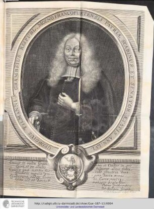 Kupferstich Georgius Tilmannus Grambsius