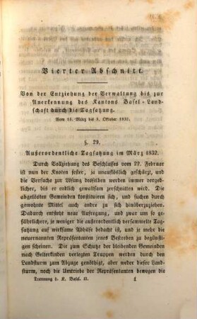 Die Trennung des Kantons Basel, 2