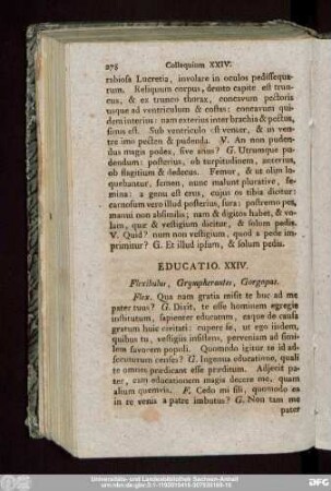 Educatio. XXIV. Flexibulus, Grympherantes, Gorgopas.