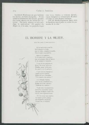 El hombre y la mujer.