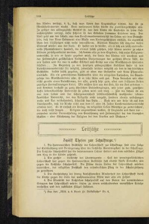 Zwölf Thesen zur Schulfrage