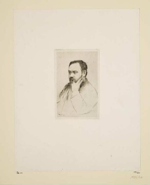 Bildnis Emile Zola