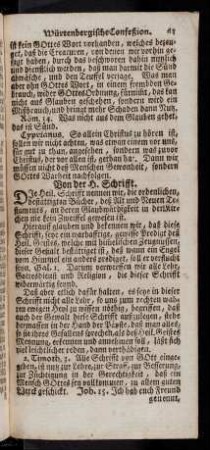 63-73, Von der h. Schrifft. Die heil. Schrifft nennen ...