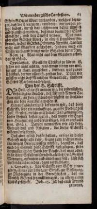 63-73, Von der h. Schrifft. Die heil. Schrifft nennen ...