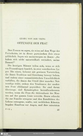 Offensive Der Frau