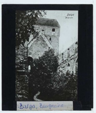 Balga, Kommende, Ordensburg : Burgruine