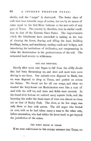The First House in Texas