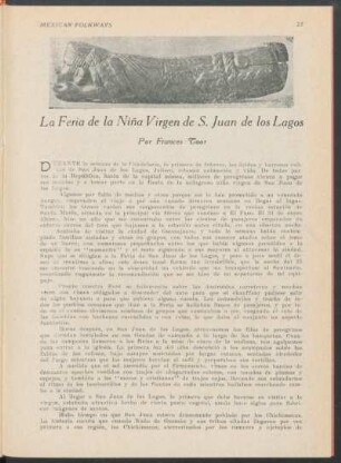 La Feria de la Niña Virgen de S. Juan de los Lagos