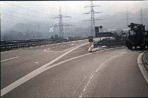 Ausfahrt Süd von Fahrbahn Süd (AD Weil am Rhein Richtung Rheinfelden)