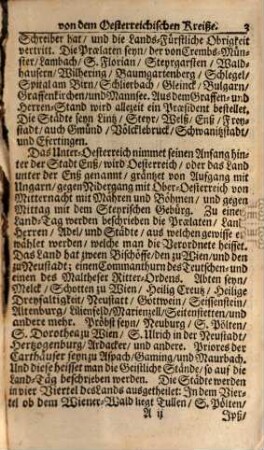 Geographische, historische und genealogische Beschreibung der Zehen des H. Röm. Teutschen Reichs Kreysen