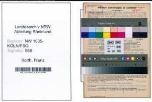 Entnazifizierung Franz Korth , geb. 01.07.1885 (Wiegemeister)