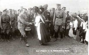 Adolf Hitler am Bückeberg