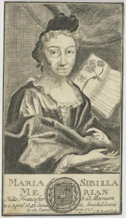 Bildnis der Maria Sibilla Merian