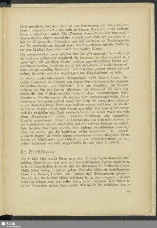 Im Zuchthaus