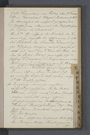 Große Versammlung am Freitag den 18. December 1908. im Vereinslocal Metropol Restaurant St. P.