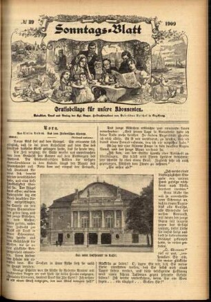 Ausgabe vom Sonntag, den 26. September 1909.