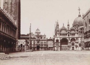 Platz "Piazzetta San Marco" in Venedig