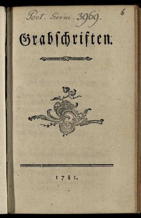 Grabschriften
