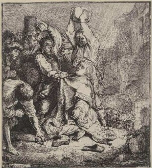 Die Steinigung des heiligen Stephanus