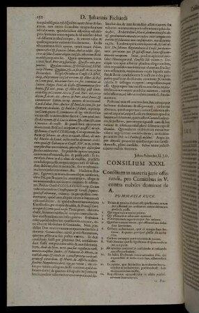 Consilium XXXI. - Consilium XL.