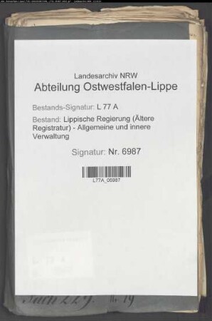 Nebenzollamt zu Erder - Wohnung des Zollerhebers, Errichtung einer steuerfreien Niederlage daselbst