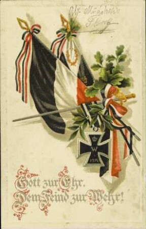Gott zur Ehr, Dem Feind zur Wehr!