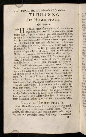 172-179, Titulus XV