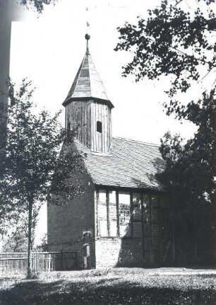 Kirche in der Niederlausitz : Bauwesen - Kirchen. Ort: Delnja Łužica / Niederlausitz. Fachwerkkirche