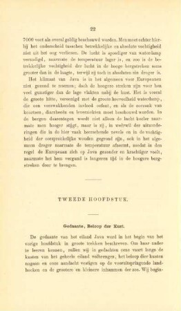 Tweede hoofdstuk. Gedaante, beloop der kust