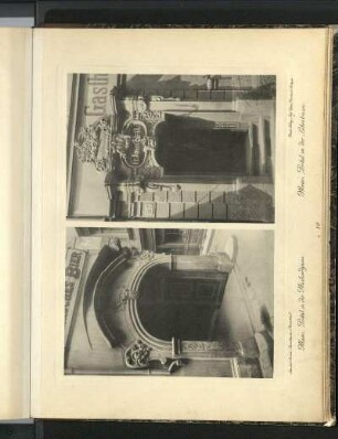 Mainz. Portal in der Mailandgasse / Portal in der Löhrstrasse