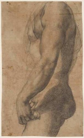 David (Kopie nach Michelangelo), Oberkörper nach rechts