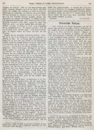 342-344 Literarische Notizen