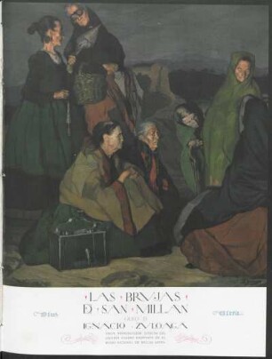 "Las brujas de San Millán", óleo