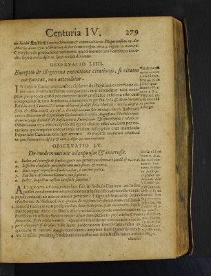 Observatio LV. De condemnatione ad expensas et interesse.
