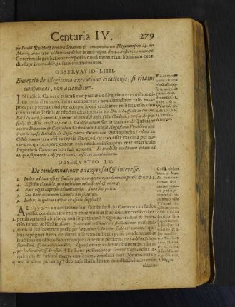 Observatio LV. De condemnatione ad expensas et interesse.