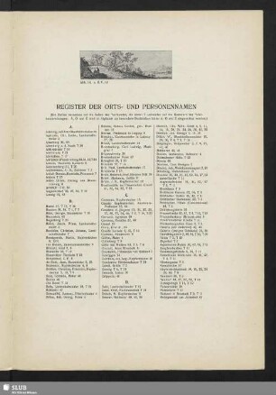 Register Der Orts- Und Personennamen