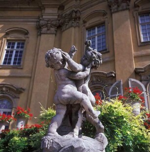 Kämpfende Putti
