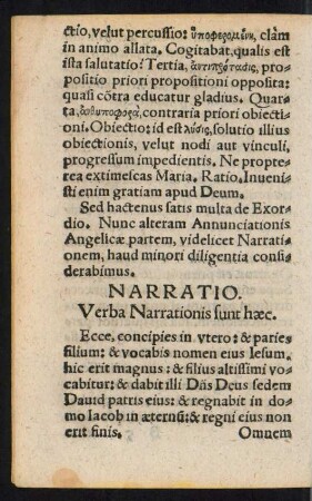 Narratio.