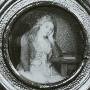 Bildnis Genoveva von Weber, der Mutter Carl Maria von Webers