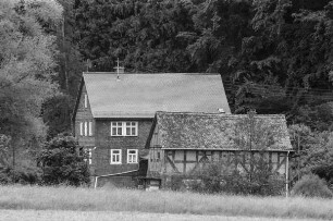 Sachgesamtheit Nikolausmühle (Mühle, Fachwerk); Burgwald, Nikolausmühle 2